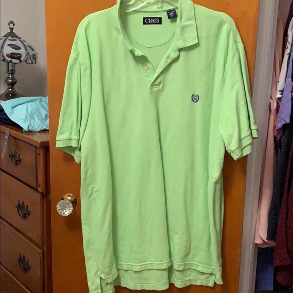 Lime Green Chaps XXL Polo